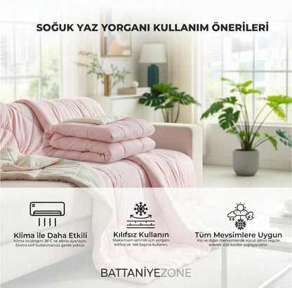 Mağazam 10 - Serinletici Battaniye - Tek Kişilik Mavi